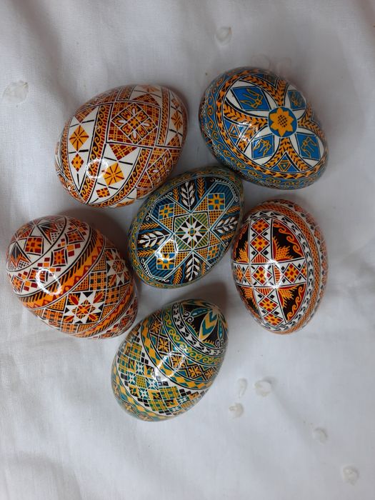 Писанки на гусячому яйці