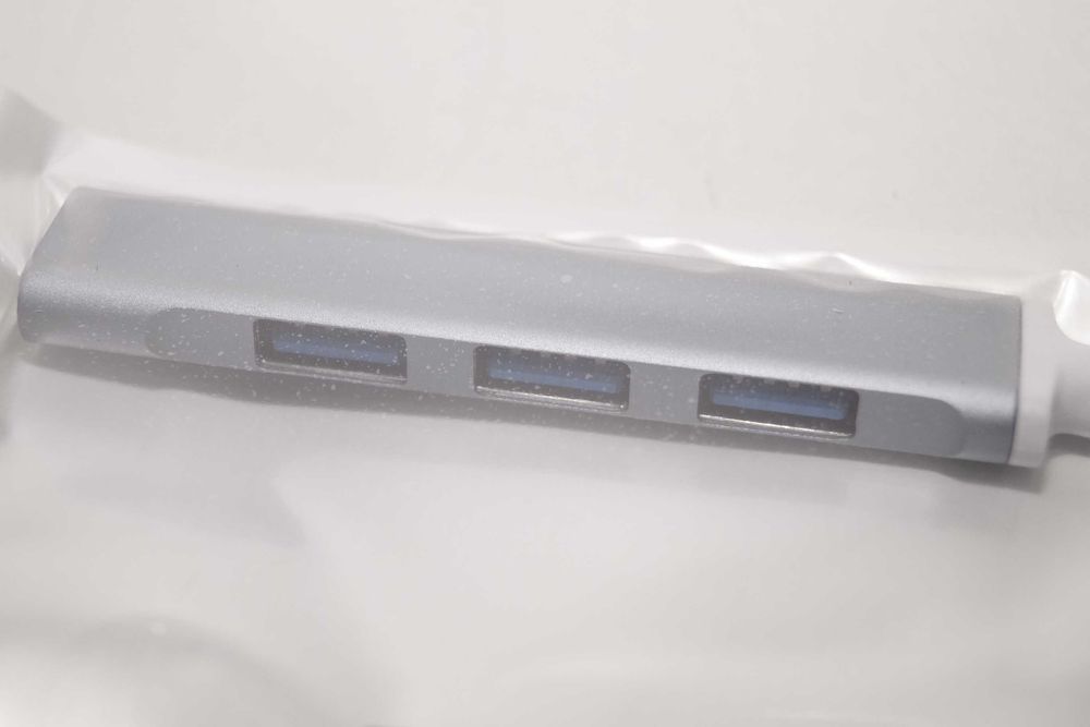 Adapter rozgałęźnik HUB rozdzielacz portów USB C-809 USB-C 4x USB A