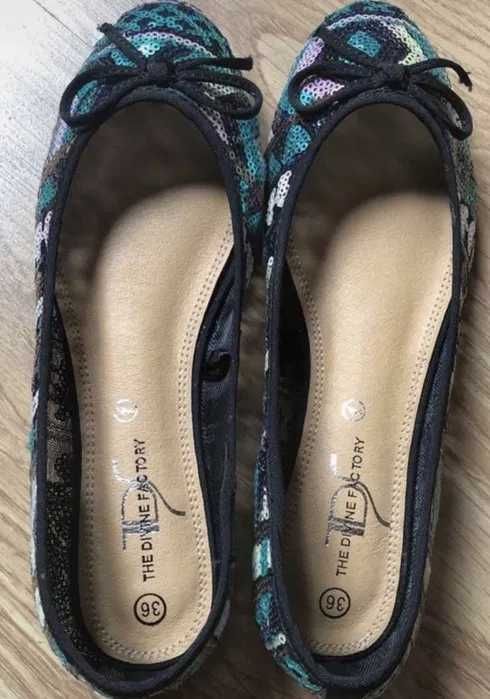 Buty damskie r. 36 baleriny