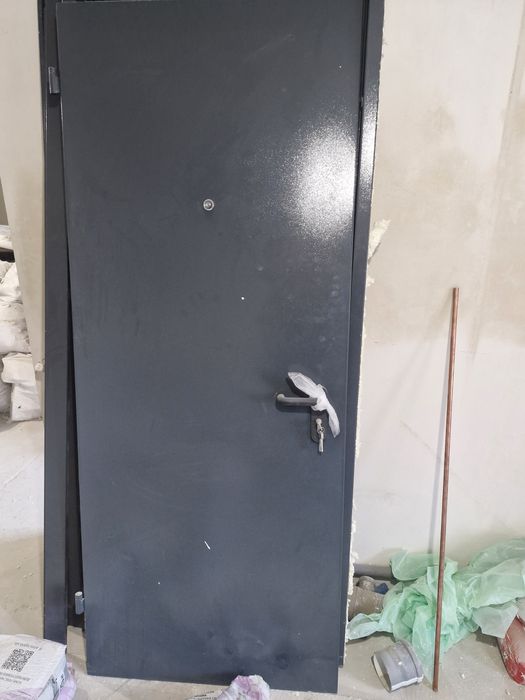 Двері Металеві технічні Вхідні з новобудови 86 ліві