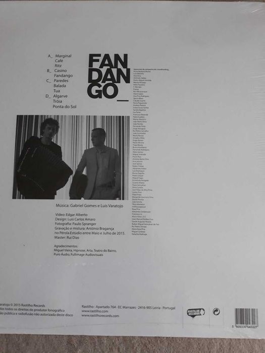 Disco Vinil Duplo Fandango 2 LP + Digital Novo e Selado