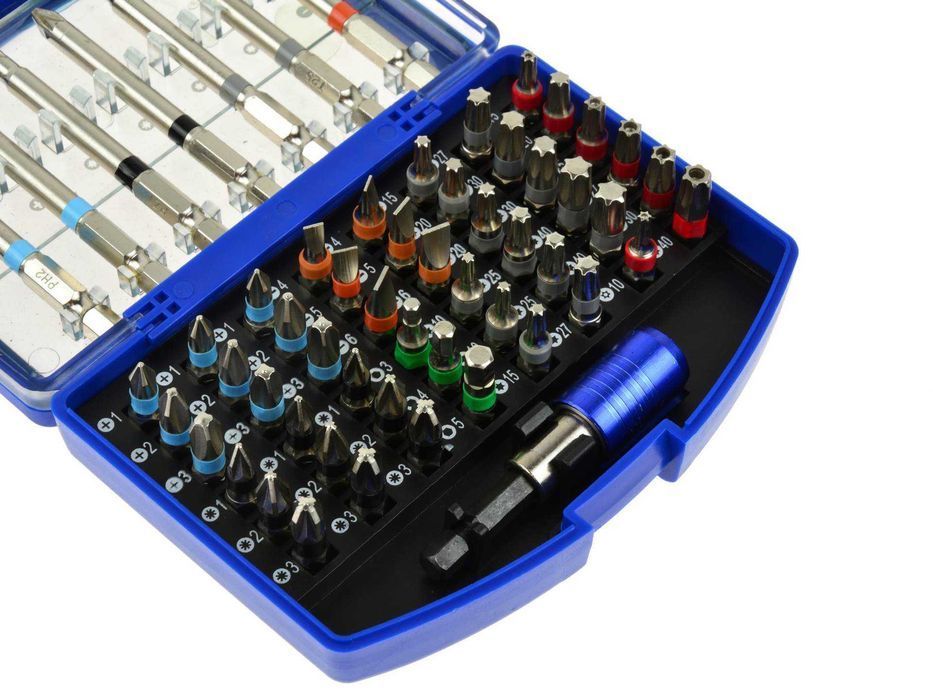 Zestaw bitów, końcówki wkrętakowe torx 56szt. bity