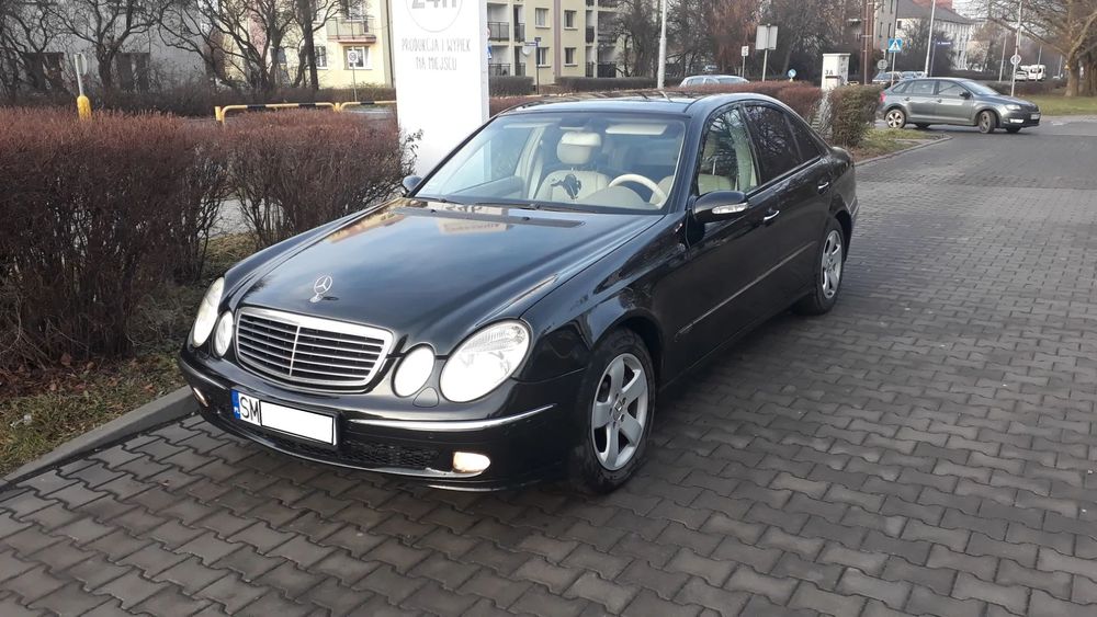 Mercedes-Benz Klasa E Mercedes E320 W211 3.2benz+LPG,Skóra,Masaże,NoweSBC,Alu zima+lato,