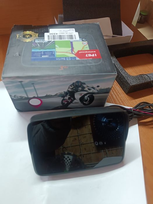 Мото-навигатор IP67+CarPlay/Android auto