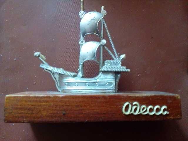 Сувенир корабль-парусник Одесса винтаж из СССР