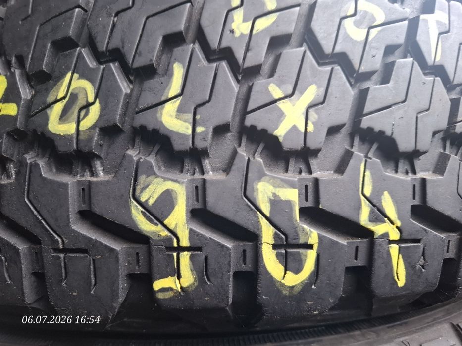 Sprzedam 2 opony letnie używane Goodyear wrangler