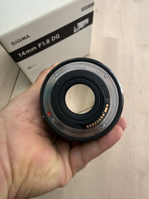 Sigma art 14mm 1.8 canon