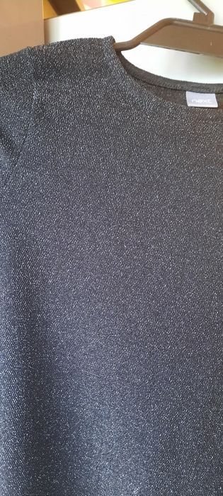 Bluzka tunika delikatna brokatowa next r.116