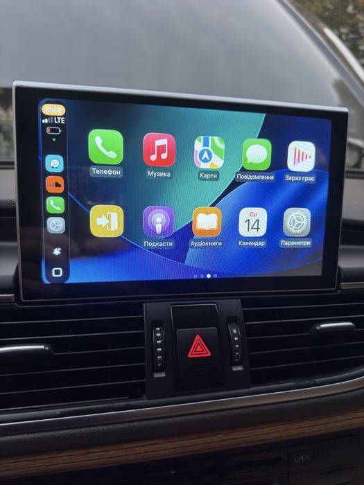 Великий монітор Audi A6C7/A7 Car Play/Android auto