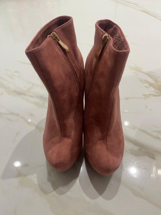 Botas salto alto compensadas