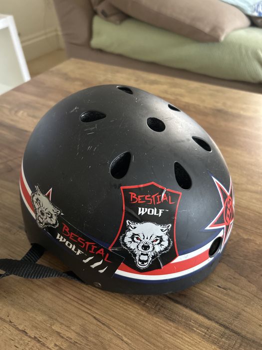 Kask na deskę lub rower