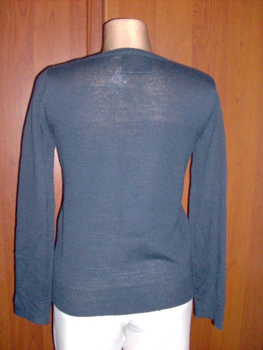 Sweter świąteczny R.S 36,38 granatowy