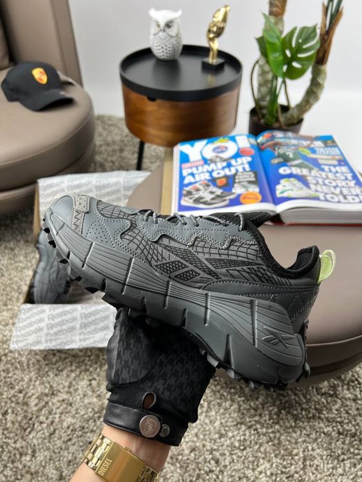 Чоловічі кросівки рібок Reebok Zig Kinetica 2.5 Edge Gore-Tex Grey