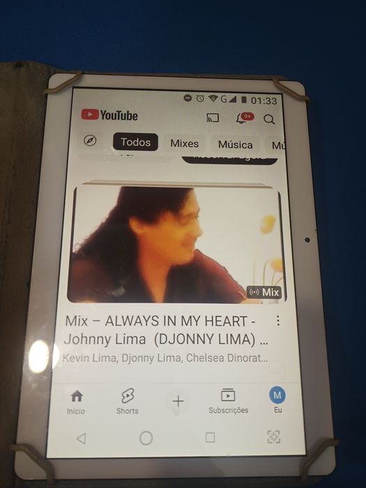 Tablet telefone cartões sim