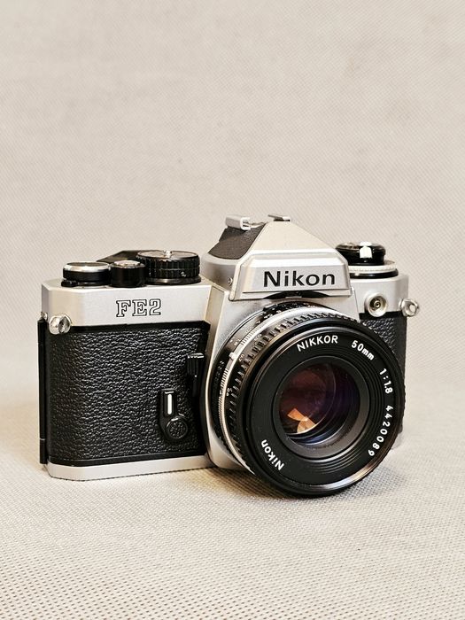 Nikon FE2 nikkor 50 1.8 E