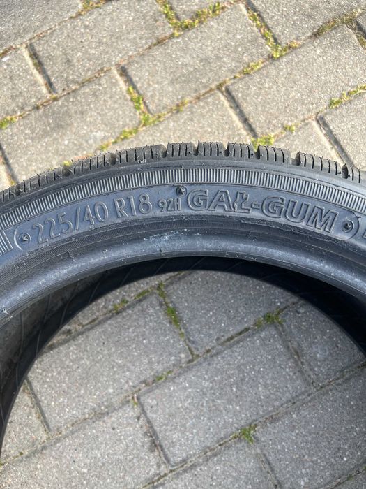 225/40r18 nowe opony zimowe bieżnikowane nalewki montaz w cenie!