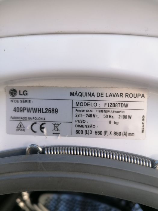 Máquina de lavar roupa