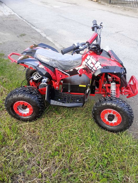 Quad akumulatorowy - HECHT czerwony sport 1200 W