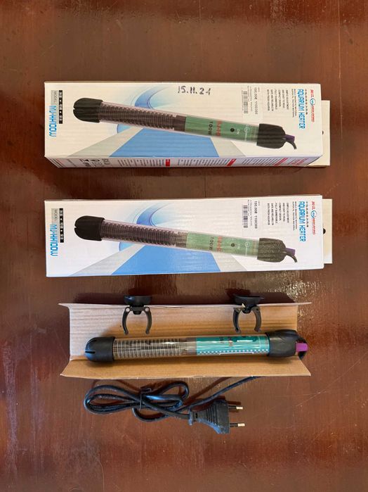 Терморегулятор Minjiang MJ HH 100W / 100Вт, обігрівач в акваріум