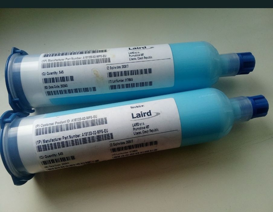 Термопрокладка жидкая Laird Tputty 910 607 термогель рідка LTP SubZero