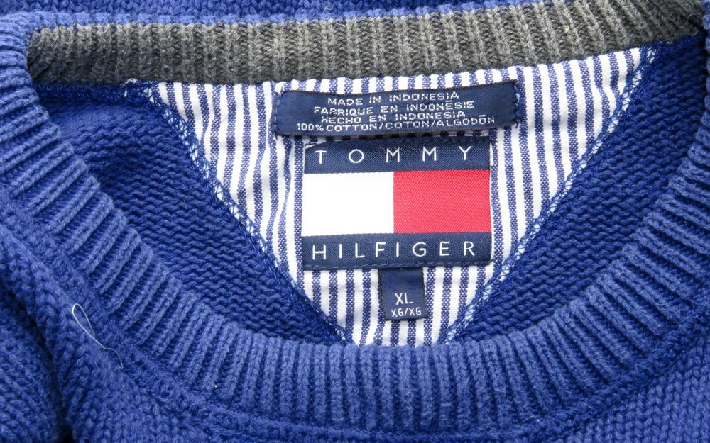Tommy Hilfiger sweter vintage XL/XXL