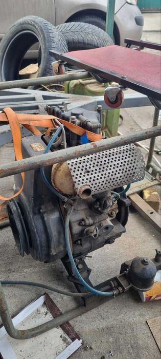 Двигатель МЗ-450Д (від генератора АД-4) на запчастини — під відновле