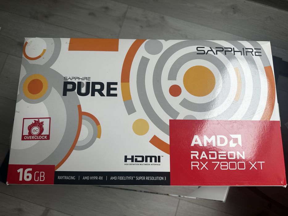Sapphire Radeon RX 7800 XT pure 16GB