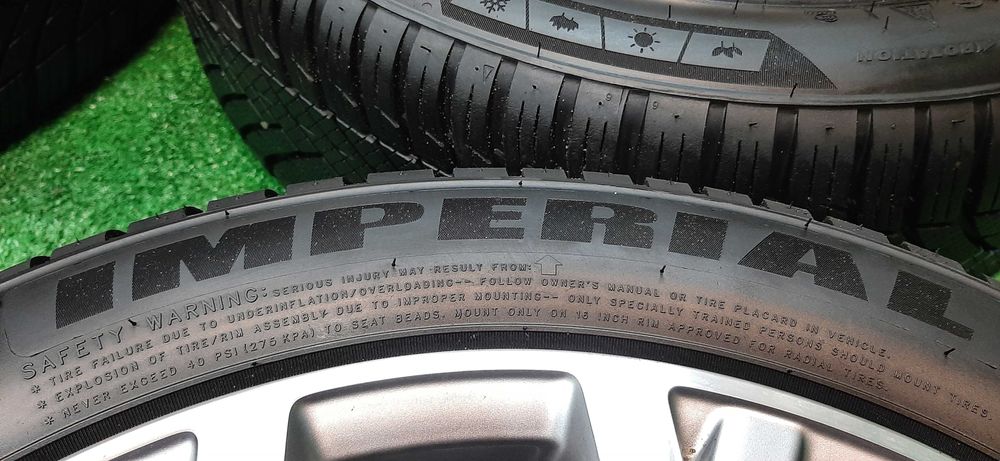 Koła Całoroczne 185/50/16 Felgi Aluminiowe 16" 4x100 VW up! / e-up!