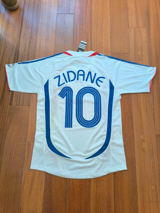 Camisola de futebol Zidane França Mundial 2006
