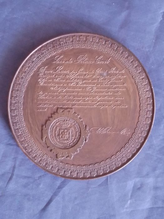 Medalha de bronze do dia da P.S.P.