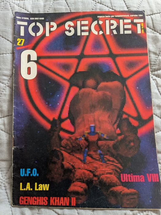 gazeta Top Secret 27 6/1994 retro czasopismo  (jak Secret Service)