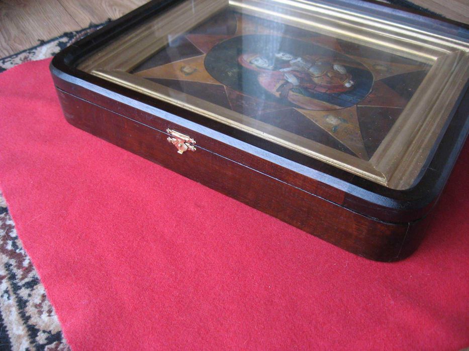 Икона Неопалимая Купина в киоте