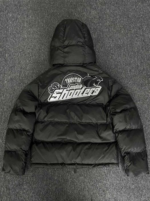 Trapstar TSI London Puffer Jacket чорна куртка пуховик трапстар