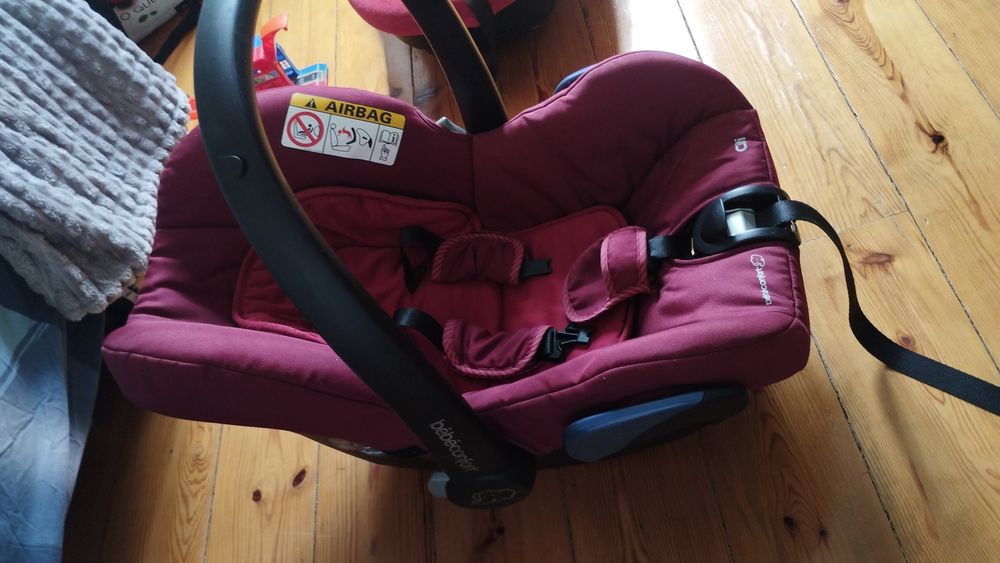 Conjunto de cadeirinha + alcofa bebé —
