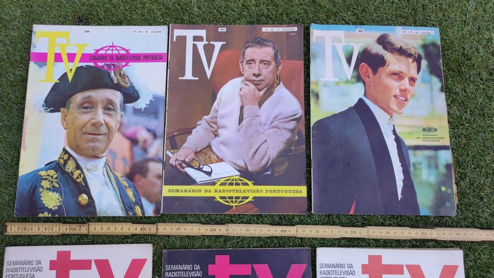 Revistas TV - Semanário da Radiotelevisão Portuguesa Antigas