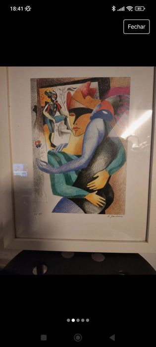 Pintura/Quadro com moldura do Helder Bandarra