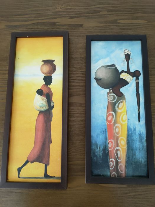 Conjunto de 2 quadros decorativos