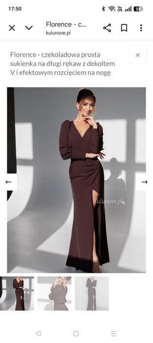 Sukienka Kulunove Florence rozmiar 36