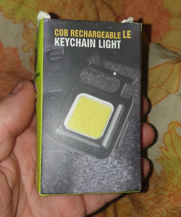 Міні прожектор ліхтарик компактний метал. Корпус