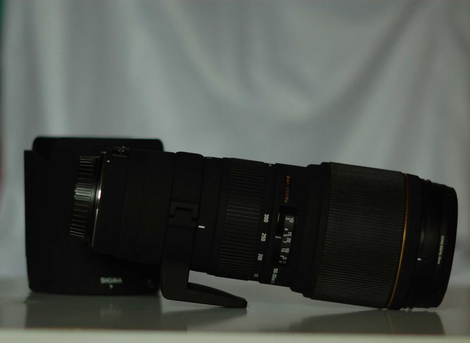 Sigma 100-300mm f4 APO EX DG HSM для Canon, професійний, швидкий