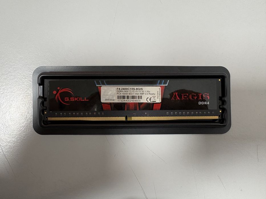 G.Skill Aegis 8GB (1X8GB) 2400Mhz CL15 DDR4