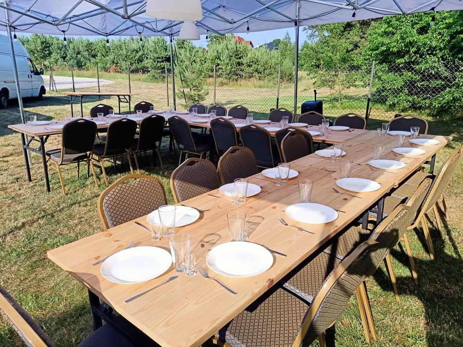 Namioty ogrodowe, wynajem namiotów imprezowych, stoły , krzesła...