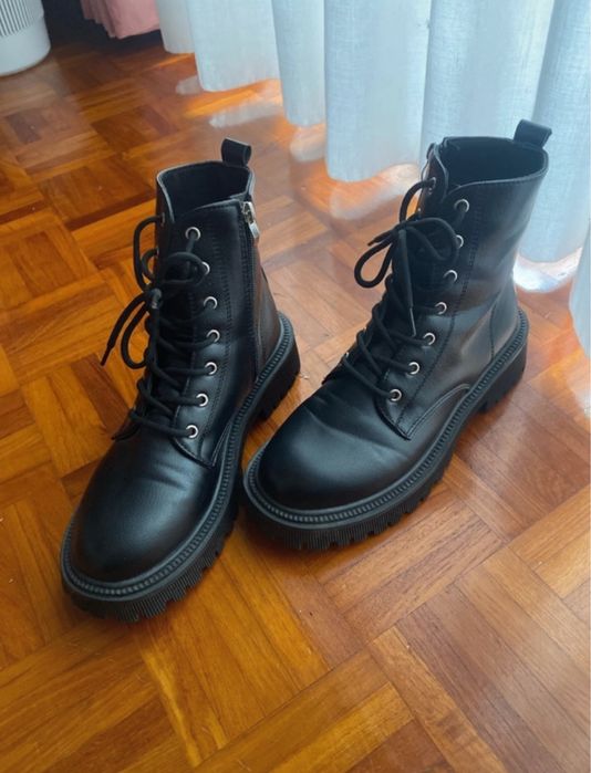 Botas Militares com fecho