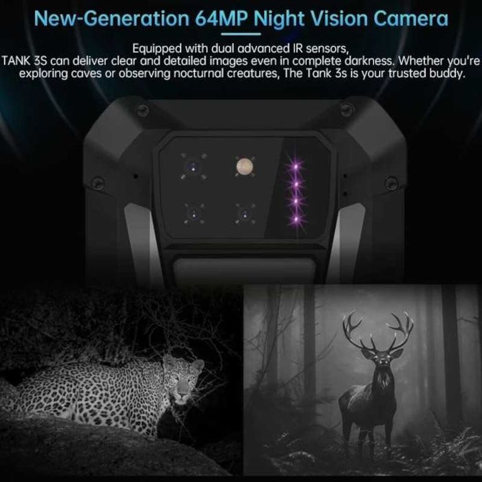 Unihertz 8849 Tank 3S 5G 12GB/256GB 15600mAh IP68 Projetor 3.1GHz