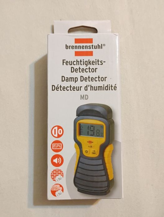 Miernik Wilgotności Brennenstuhl do drewna i betonu