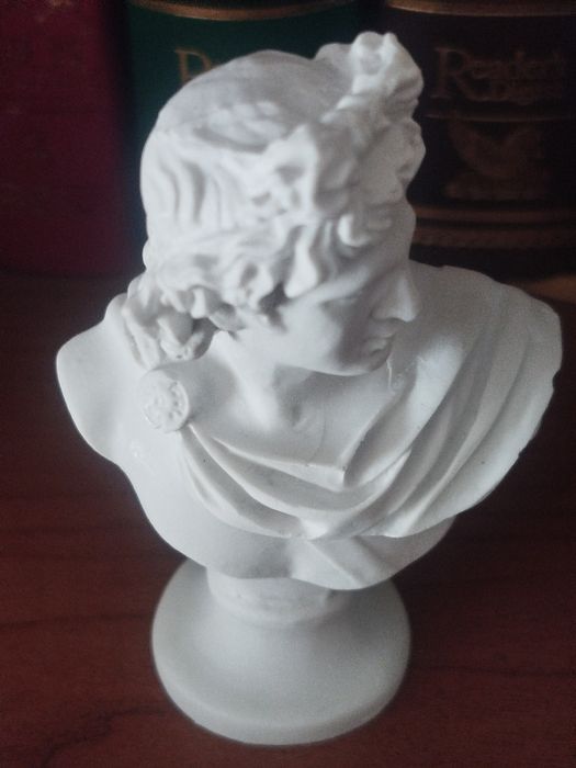 Estatueta Grega em Resina 9 cm Apolo