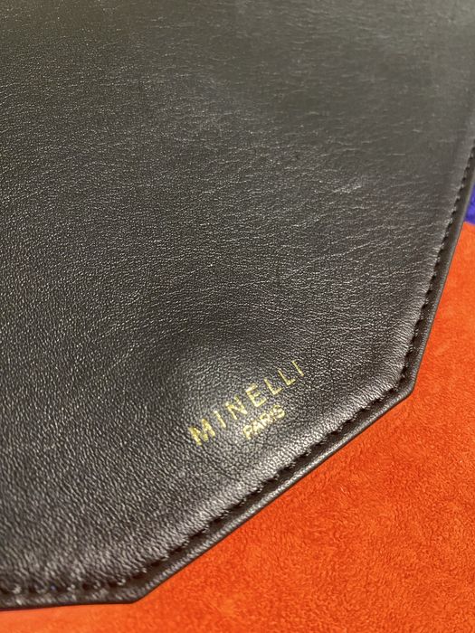 Minelli Paris 100%шкіра натуральна сумка клатч оригінал люкс