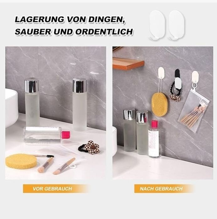 Samoprzylepne wieszczki na ręczniki metalowe