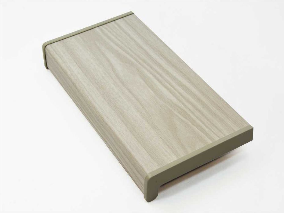 Parapet PCV kolor dąb skandynawski - OD RĘKI