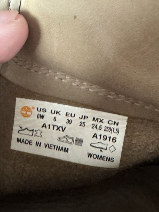 Розмір 39 24.5 см Жіночі черевики Timberland